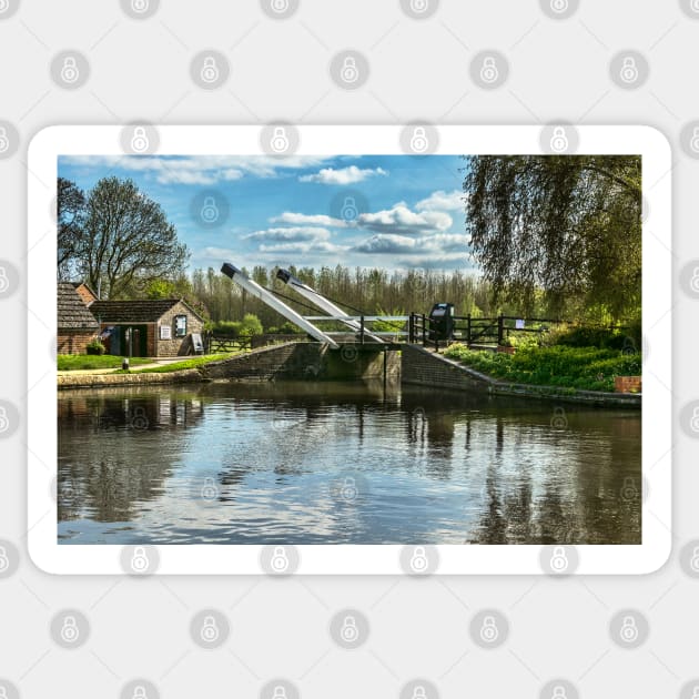 Bridge 221 On The Oxford Canal Sticker by IanWL